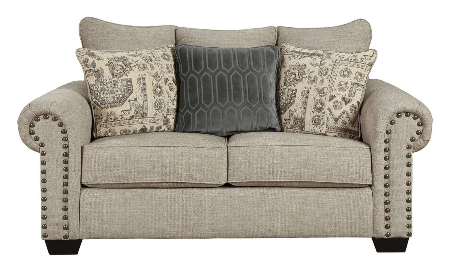 Zarina Jute Loveseat 2 Zarina Jute Loveseat - Image 2