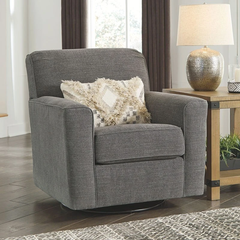 Alcona Swivel Glider Accent Chair 2 Alcona Swivel Glider Accent Chair - Image 2