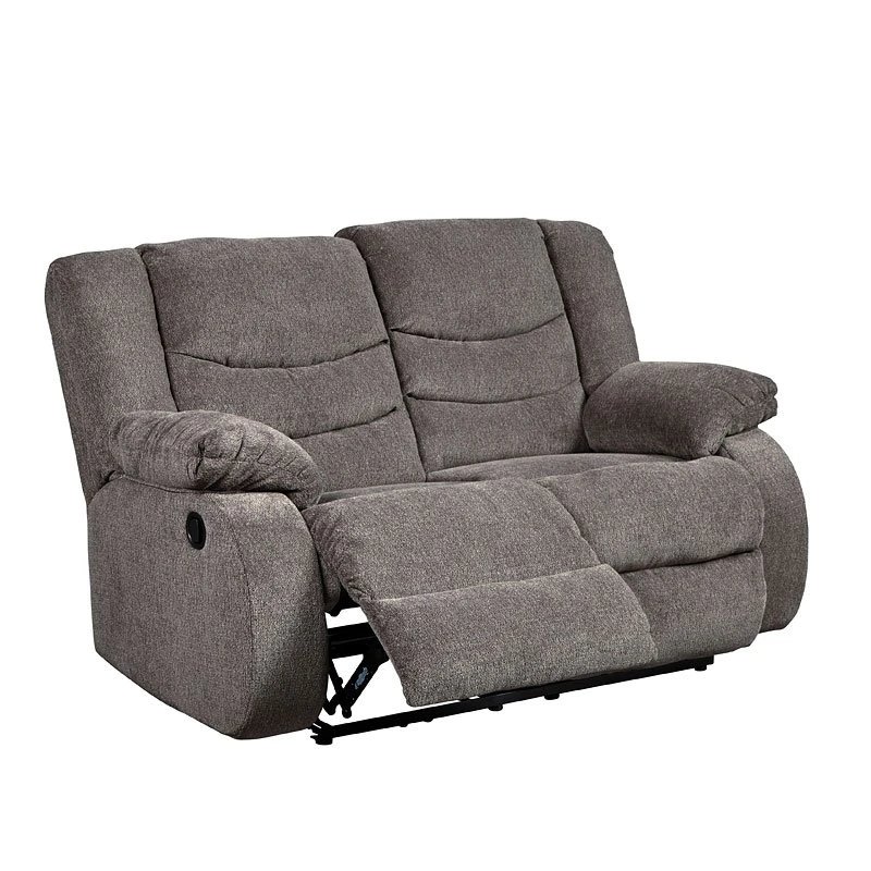 Tulen Gray Reclining Loveseat 2 Tulen Gray Reclining Loveseat - Image 2