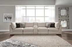 Kellway Bisque Modular Home Theatre Sectional 8 Kellway Bisque Modular Home Theatre Sectional -Signature Design by Ashley 98707 mod theatre 1