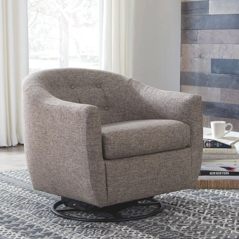 Upshur Swivel Glider Accent Chair 2 Upshur Swivel Glider Accent Chair - Image 2