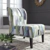 Triptis Multi Accent Chair W/ Geometric Pattern