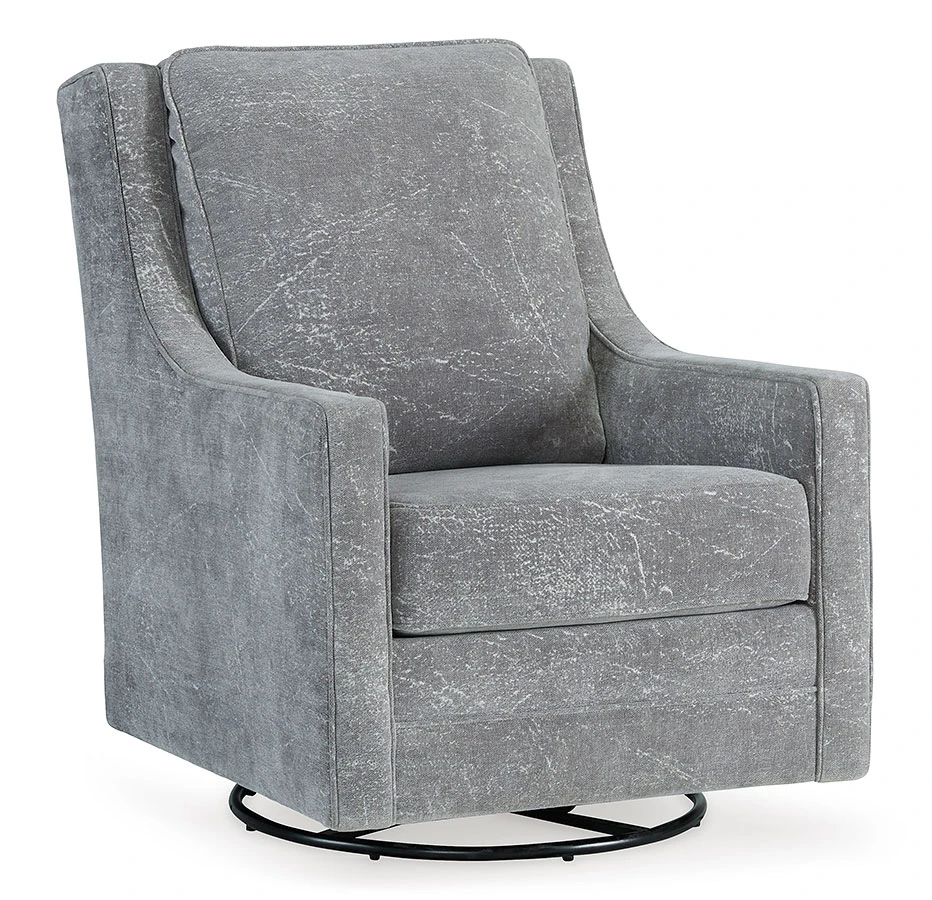 Kambria Ash Swivel Glider Accent Chair 3 Kambria Ash Swivel Glider Accent Chair - Image 3