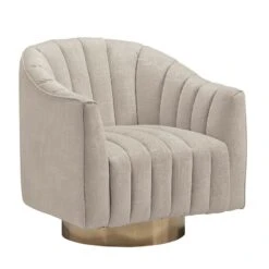 Penzlin Pearl Swivel Accent Chair 7 Penzlin Pearl Swivel Accent Chair -Signature Design by Ashley A3000241 chair 3