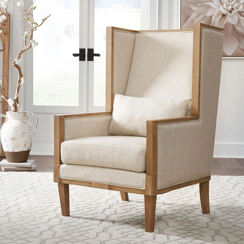 Avila Linen Accent Chair 1 Avila Linen Accent Chair