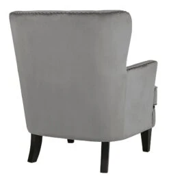 Romansque Accent Chair (Gray Velvet) -Signature Design by Ashley A3000261 chair 3