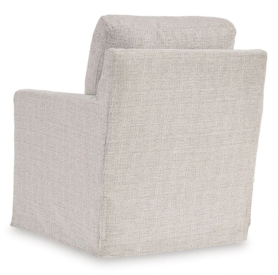 Nenana Next-Gen Nuvella Stone Swivel Glider Accent Chair 5 Nenana Next-Gen Nuvella Stone Swivel Glider Accent Chair - Image 5