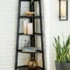 Bernmore Corner Shelf (Black)