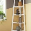 Bernmore Corner Shelf (White)
