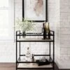 Waylowe Bar Cart (Black And Tan)