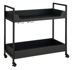 Yarlow Bar Cart -Signature Design by Ashley A4000392 bar cart 3