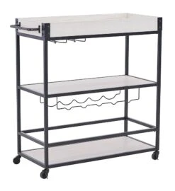 Bayflynn Bar Cart 5 Bayflynn Bar Cart -Signature Design by Ashley A4000393 bar cart 3
