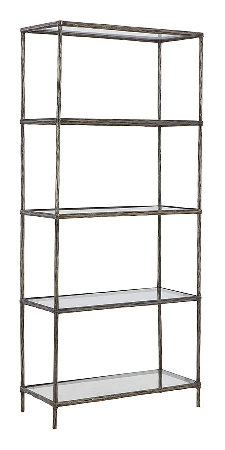 Ryandale Bookcase (Antique Pewter) 4 Ryandale Bookcase (Antique Pewter) - Image 4