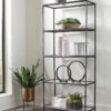 Ryandale Bookcase (Antique Black)