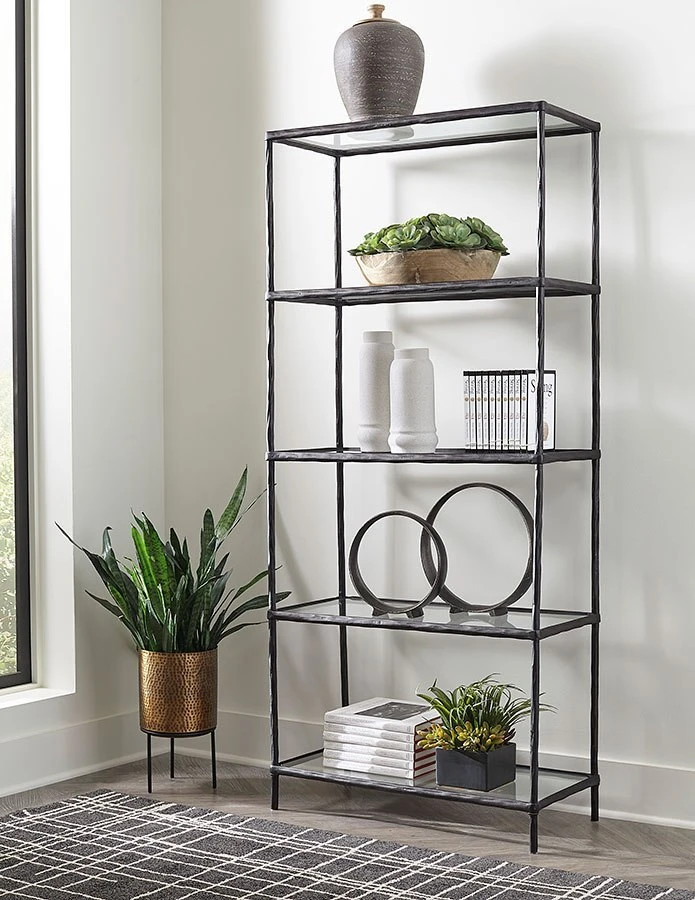 Ryandale Bookcase (Antique Black) 1 Ryandale Bookcase (Antique Black)