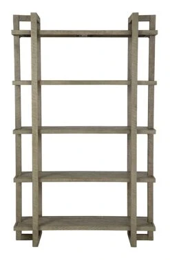 Bergton Bookcase (Distressed Gray) -Signature Design by Ashley A4000500 bookcase 3