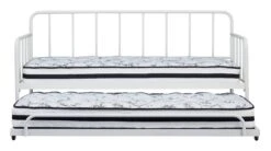 Trentlore Twin Metal Daybed W/ Trundle (White) -Signature Design by Ashley B076 280 260 daybed 3