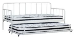 Trentlore Twin Metal Daybed W/ Trundle (White) -Signature Design by Ashley B076 280 260 daybed 4