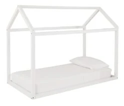 Flannibrook Twin House Bed Frame (White) -Signature Design by Ashley B082 261 bed 3
