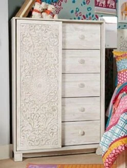 Paxberry Youth Panel Bedroom Set 5 Paxberry Youth Panel Bedroom Set -Signature Design by Ashley B181 48 chest 1 1