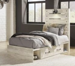 Cambeck Youth Panel Bed W/ Side Storage 9 Cambeck Youth Panel Bed W/ Side Storage -Signature Design by Ashley B192 53 52 150 B100 11 bed yth side str 1