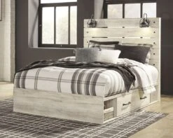 Cambeck Panel Bed W/ Side Storage -Signature Design by Ashley B192 57 54 160 B100 13 bed side str 1