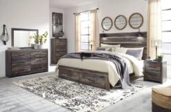 Drystan Panel Storage Bedroom Set -Signature Design by Ashley B211 57 54S 96 br set pnl str 2