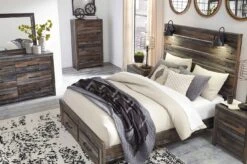 Drystan Panel Storage Bedroom Set -Signature Design by Ashley B211 57 54S 96 br set pnl str 5