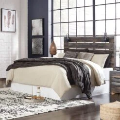 Drystan Panel Bed (Headboard Only) 10 Drystan Panel Bed (Headboard Only) -Signature Design by Ashley B211 57 B100 66 bed pnl headboard only 3