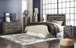 Drystan Headboard Panel Bedroom Set -Signature Design by Ashley B211 57 B100 66 br set pnl headboard only 2