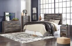 Drystan Headboard Panel Bedroom Set -Signature Design by Ashley B211 57 B100 66 br set pnl headboard only 4