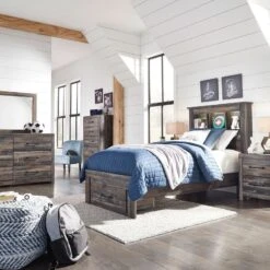 Drystan Youth Bookcase Storage Bedroom Set -Signature Design by Ashley B211 63 52S 83 br set yth bcs str 4