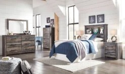 Drystan Youth Headboard Bookcase Bedroom Set -Signature Design by Ashley B211 63 B100 21 br set yth bcs headboard only 1