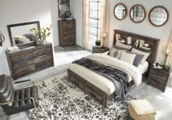 Drystan Bookcase Storage Bedroom Set 23 Drystan Bookcase Storage Bedroom Set -Signature Design by Ashley B211 65 54S 96 br set bcs str 3
