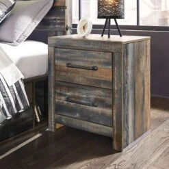 Drystan Headboard Panel Bedroom Set -Signature Design by Ashley B211 92 nightstand 2 2