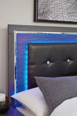Lodanna Panel Bed -Signature Design by Ashley B214 LED LIGHTS A