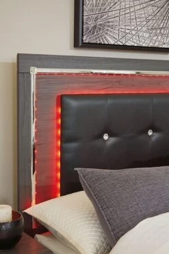 Lodanna Panel Bed -Signature Design by Ashley B214 LED LIGHTS B