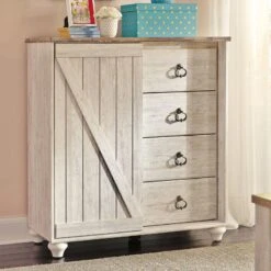 Willowton Youth Storage Bedroom Set -Signature Design by Ashley B267 48 chest 1