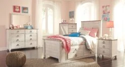 Willowton Youth Storage Bedroom Set -Signature Design by Ashley B267 53 52 50 br set 1