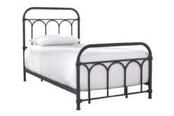 Nashburg Youth Metal Bed (Black)