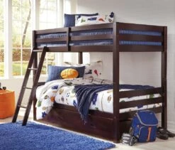 Halanton Twin Over Twin Bunk Bed 8 Halanton Twin Over Twin Bunk Bed -Signature Design by Ashley B328 59 twin twin bunk bed 3 1