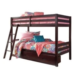 Halanton Twin Over Twin Bunk Bed 9 Halanton Twin Over Twin Bunk Bed -Signature Design by Ashley B328 59 twin twin bunk bed 4 1