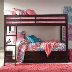 Halanton Twin Over Twin Bunk Bed 10 Halanton Twin Over Twin Bunk Bed -Signature Design by Ashley B328 59 twin twin bunk bed 5 1
