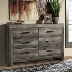 Wynnlow Crossbuck Panel Bedroom Set -Signature Design by Ashley B440 31 dresser 1