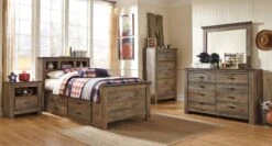 Trinell Youth Bookcase Bedroom Set -Signature Design by Ashley B446 63 52 50 B100 11 br set 1