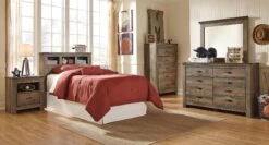Trinell Youth Bookcase Headboard Bedroom Set -Signature Design by Ashley B446 63 B100 21 br set 1