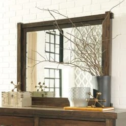 Lakeleigh Panel Bedroom Set W/ Bench Footboard Bed -Signature Design by Ashley B718 36 mirror 1