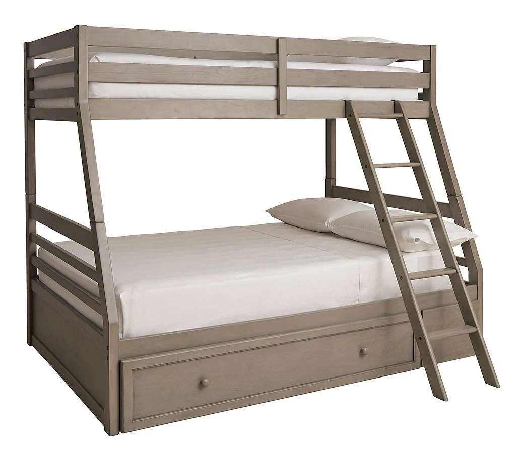 Lettner Twin Over Full Bunk Bed W/ Under Bed Storage 2 Lettner Twin Over Full Bunk Bed W/ Under Bed Storage - Image 2