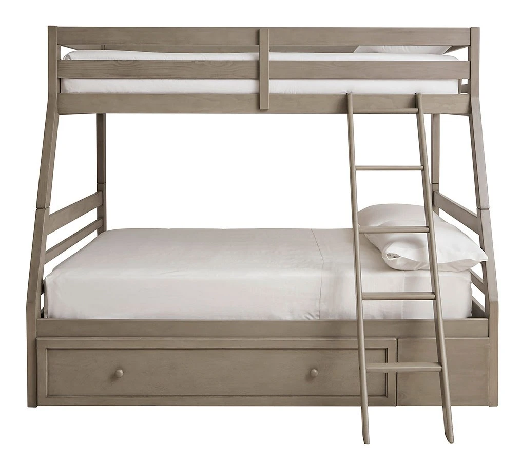 Lettner Twin Over Full Bunk Bed W/ Under Bed Storage 3 Lettner Twin Over Full Bunk Bed W/ Under Bed Storage - Image 3