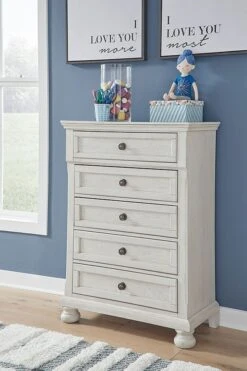 Robbinsdale Youth Sleigh Storage Bedroom Set -Signature Design by Ashley B742 45 chest 1